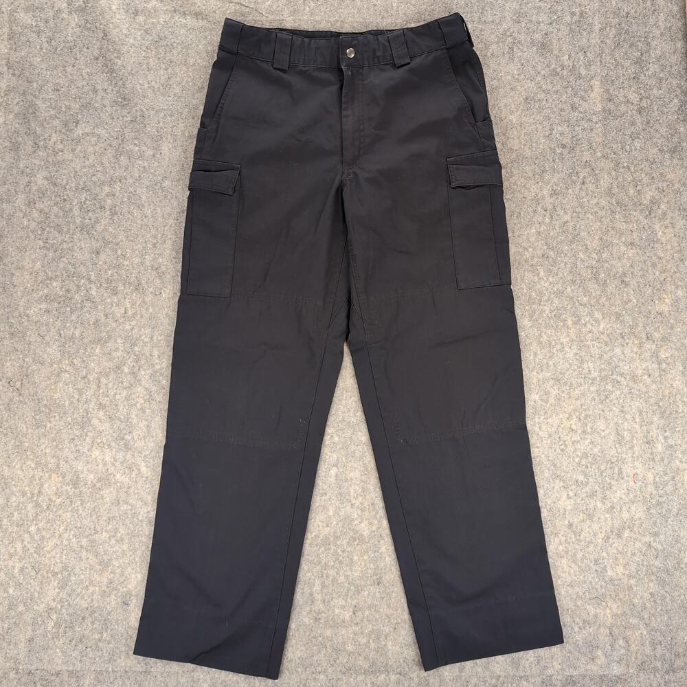 Blauer Pants Womens 14 Dark Navy Cargo Twill Workwear Uniform Pockets Utility